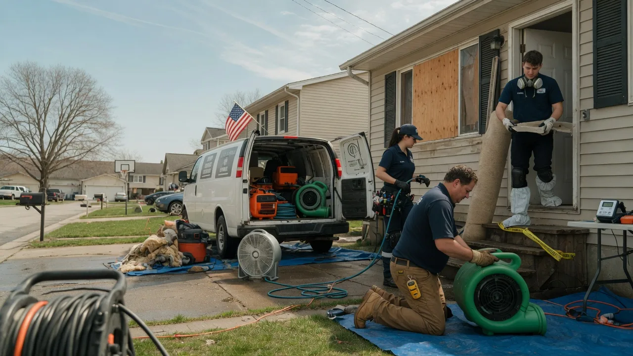 Water Damage Restoration in Winona Lake, IN near me